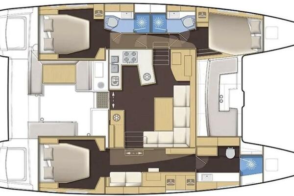 Pilgrim  45ft Lagoon Yacht For Sale