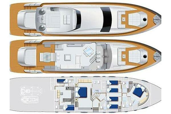 UNA VIDA  64ft Hatteras Yacht For Sale
