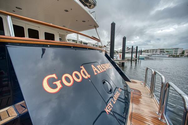 GOOD ANSWER 78ft Marlow Yacht For Sale