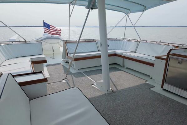 Summertime Lady 70ft Hatteras Yacht For Sale
