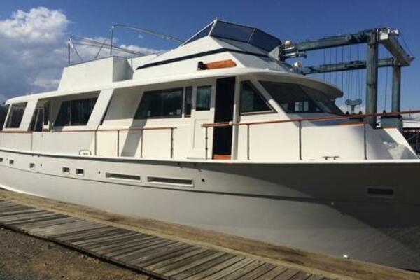 Summertime Lady 70ft Hatteras Yacht For Sale