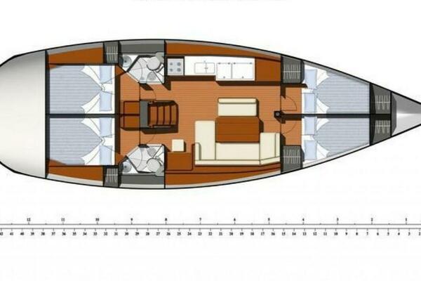 Xaron 45ft Jeanneau Yacht For Sale