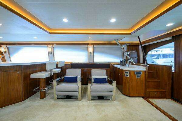Viking 92 Enclosed Bridge Yacht For Sale