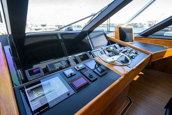 Viking 92 Enclosed Bridge Yacht For Sale