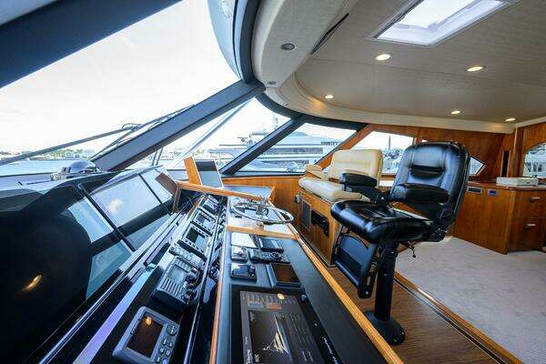 Viking 92 Enclosed Bridge Yacht For Sale
