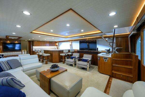 Viking 92 Enclosed Bridge Yacht For Sale