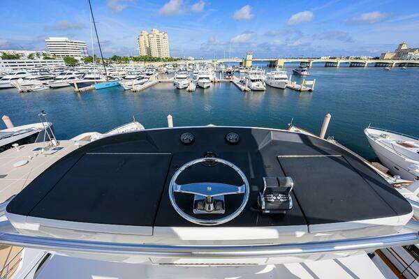 Viking 92 Enclosed Bridge Yacht For Sale