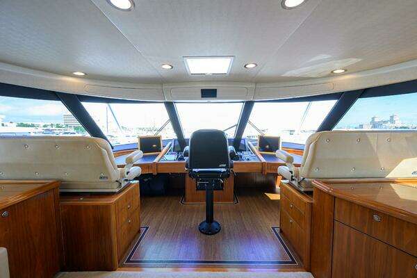 Viking 92 Enclosed Bridge Yacht For Sale