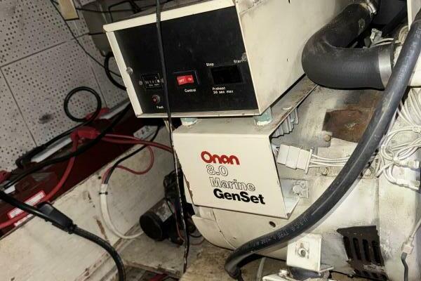 44' Marine Trader Generator Controls