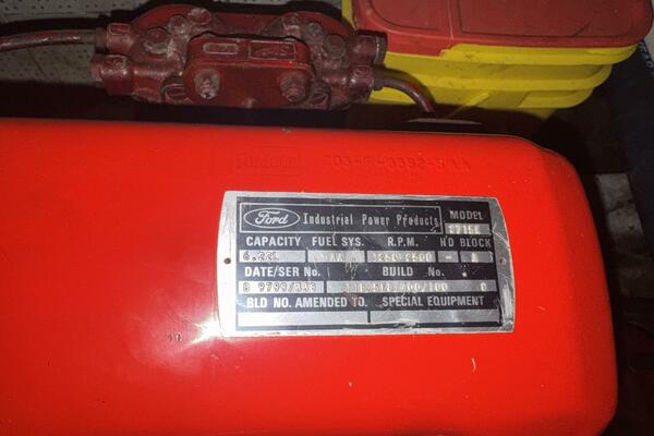 44' Marine Trader Starboard Engine