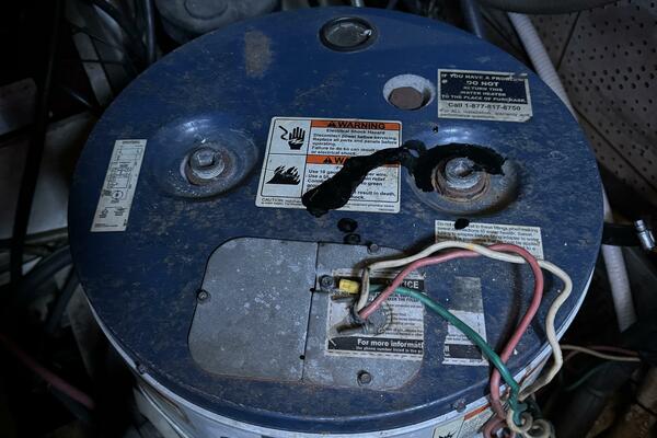 44' Marine Trader Water Heater