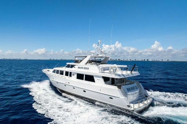 Bravo Zulu 92ft Westship Yacht For Sale