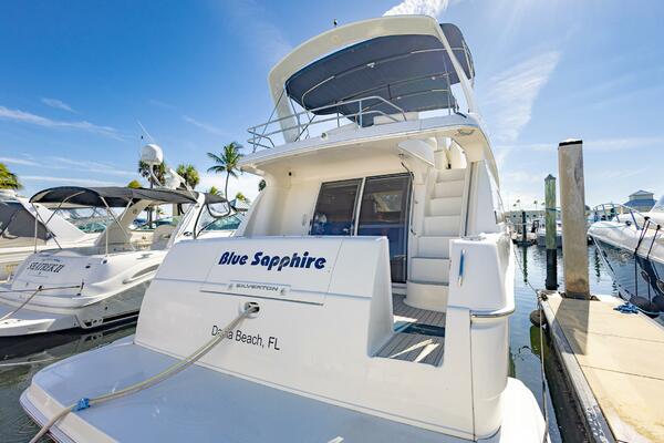 Blue Sapphire 41ft Silverton Yacht For Sale