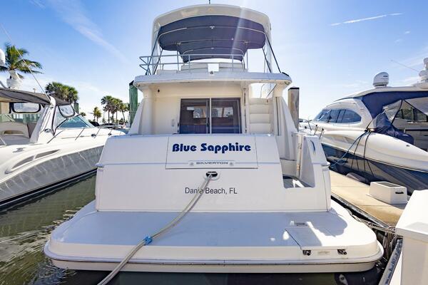 Blue Sapphire 41ft Silverton Yacht For Sale