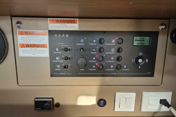 Nav station electrical panel