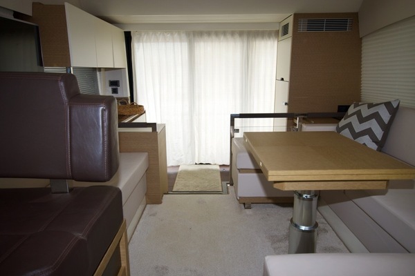 Photo of the 2018 Prestige 460 "Knot Done Yet"