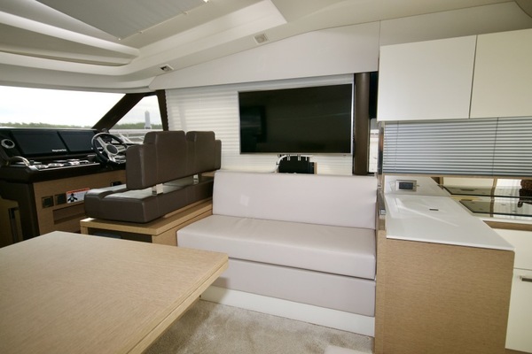 Photo of the 2018 Prestige 460 "Knot Done Yet"