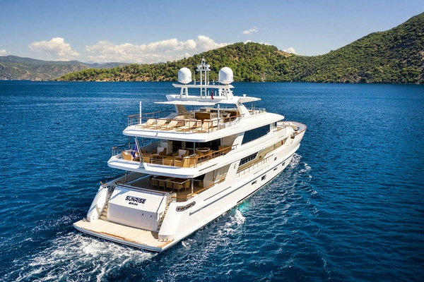 SUNRISE 141ft Yildiz Shipyard Yacht For Sale