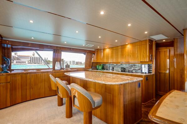 Viking 70 Convertible - Galley