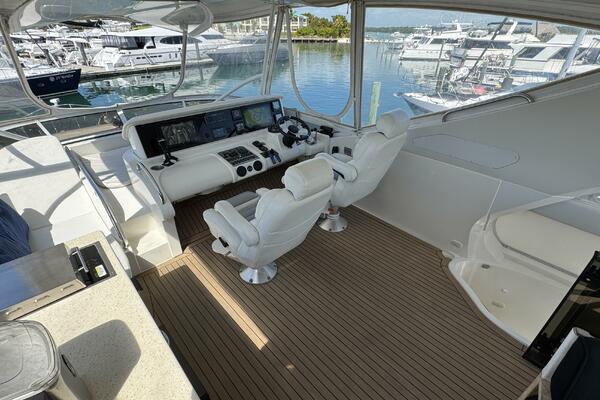 Flybridge Looking Starboard