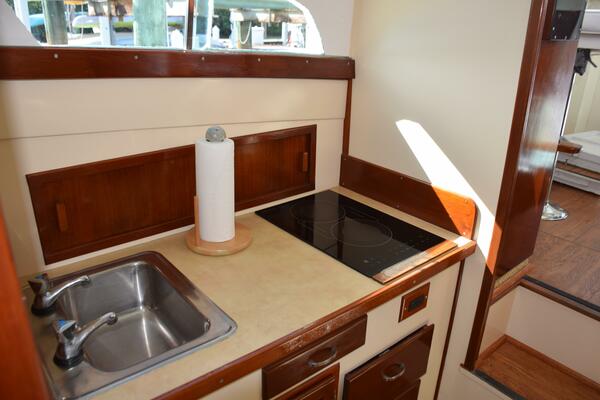 Galley Down To Starboard Side