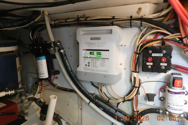 Water Heater To Port, Fresh Water Pump, New Battery Charger