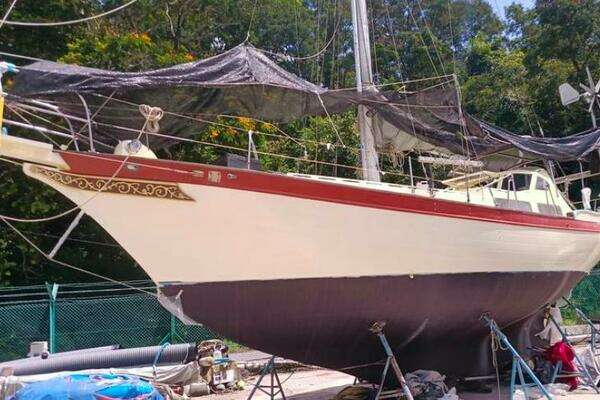 38-ft-Downeast-1976-Cutter-Antares Langkawi  Malaysia  yacht for sale