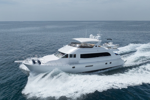 Island Dancer 75ft Hatteras Yacht For Sale