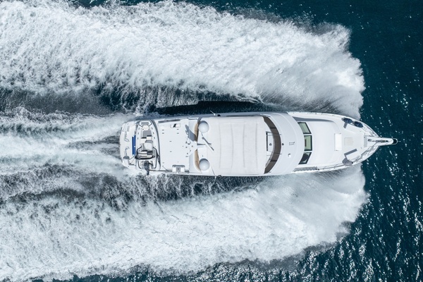 Island Dancer 75ft Hatteras Yacht For Sale