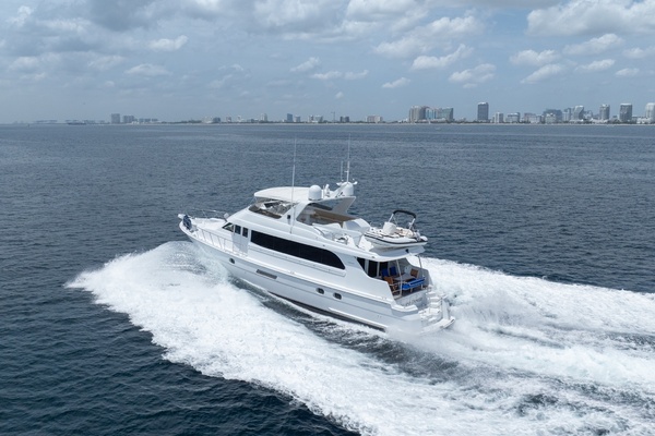 Island Dancer 75ft Hatteras Yacht For Sale