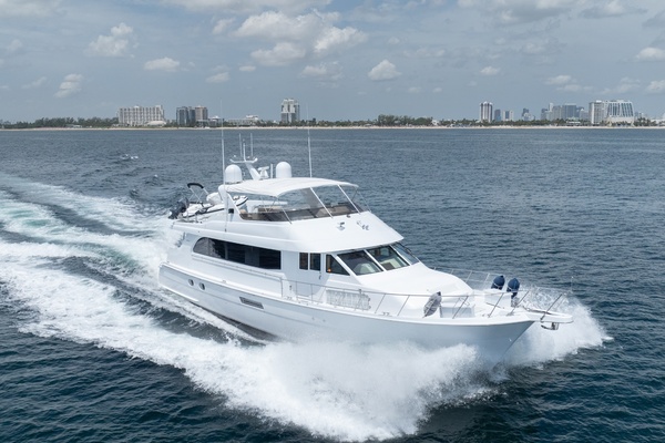 Island Dancer 75ft Hatteras Yacht For Sale