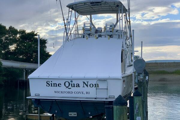 SINE QUA NON 33ft Bertram Yacht For Sale