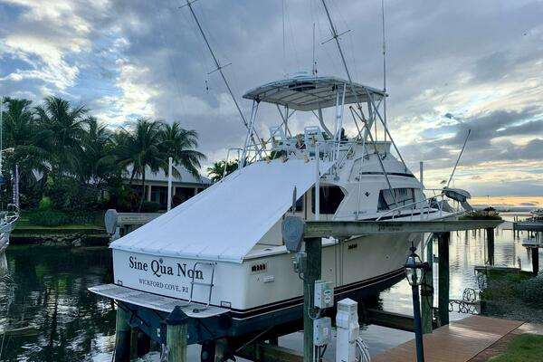 SINE QUA NON 33ft Bertram Yacht For Sale