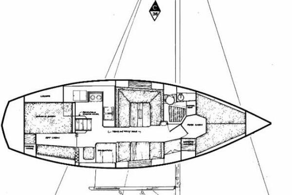 Catalina 36 Layout