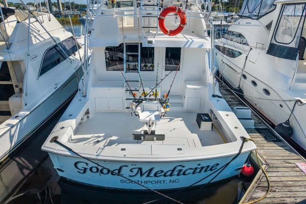 Good Medicine 55ft Hatteras Yacht For Sale