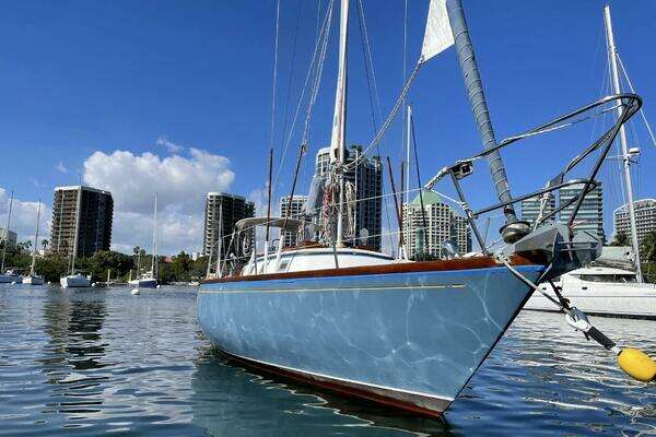 Photo of the 1973 Carter 33 "Coraggio 2"