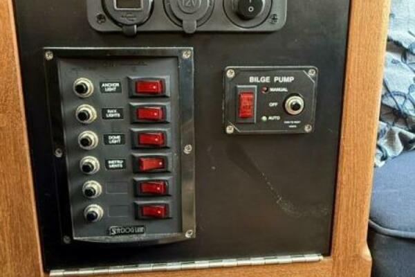 Horizon Cat electrical panel