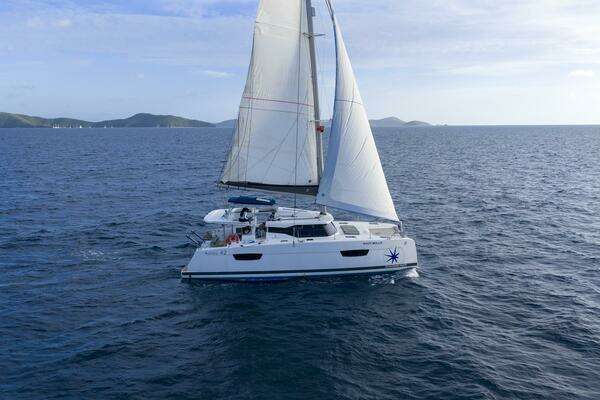 Photo of the 2020 Fountaine Pajot Astrea 42 "Nauti Mollie"