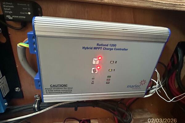 54' Jeanneau wind generator controller