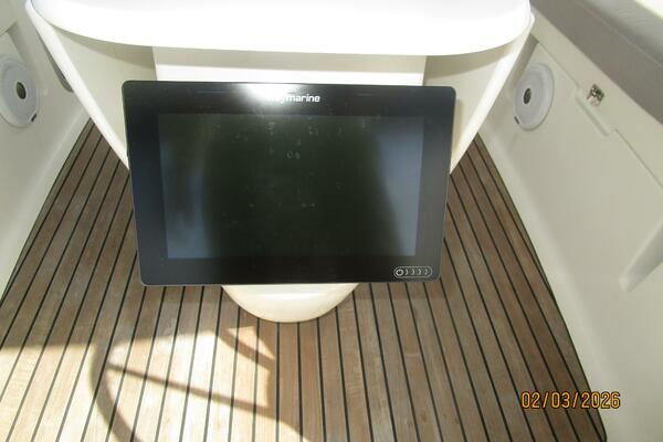 54' Jeanneau cockpit multi-function display
