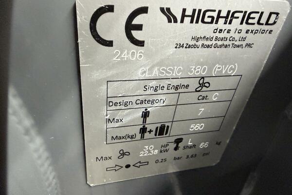 12ft Highfield Yacht For Sale