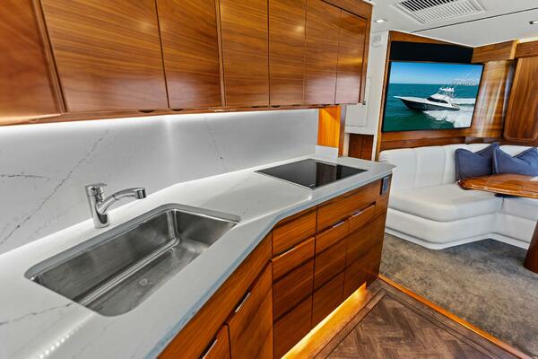 2023 Viking 54 Convertible OLDE FLORIDIAN Galley