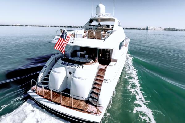 Serendipity 94ft Lazzara Yachts Yacht For Sale