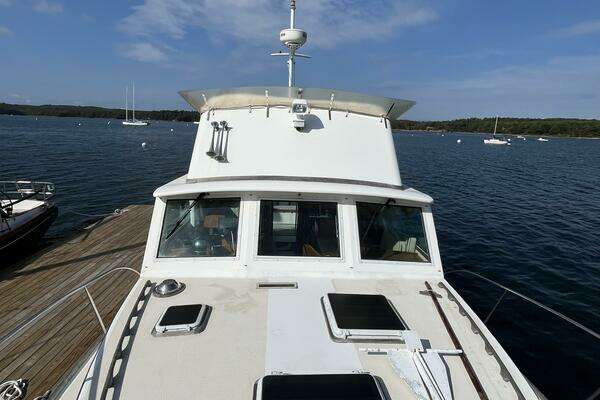 Photo of the 1986 Wilbur Flybridge Cruiser "Miracle"