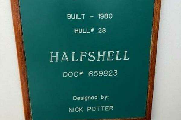 Photo of the 1980 Dyer 40 Custom "HALF SHELL"