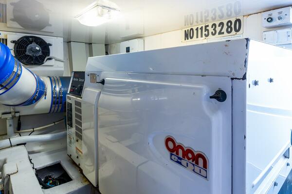 Viking 48 - Sweet Melissa - Engine Room