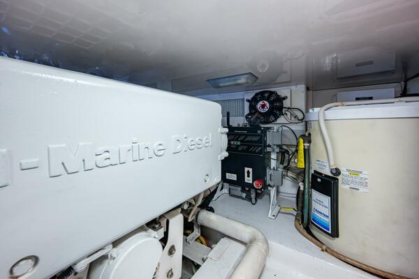 Viking 48 - Sweet Melissa - Engine Room