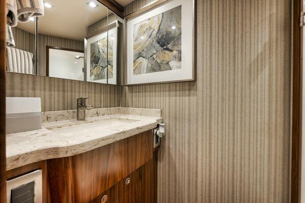 Viking 68 JO-LI - Interior Guest Stateroom Head