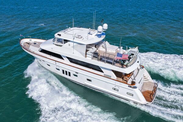 Relentless 83ft Ocean Alexander Yacht For Sale