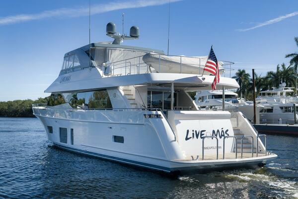 LIVE MAS 85ft Ocean Alexander Yacht For Sale